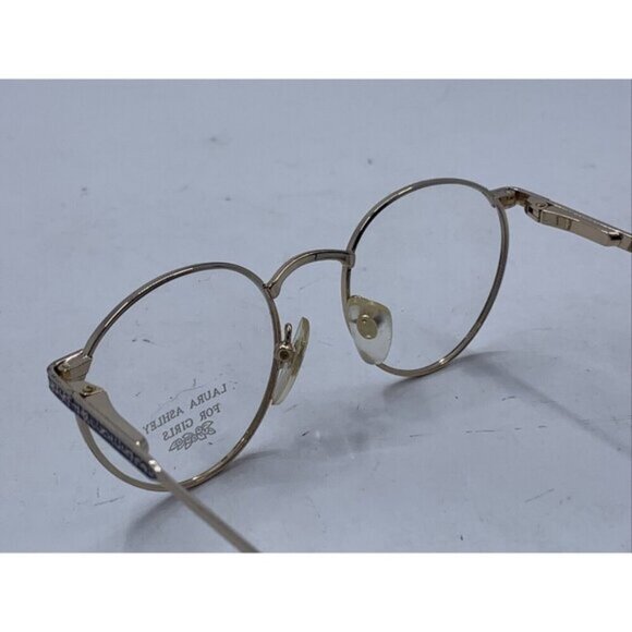 Laura Ashley for girls- Lily purple 45-20-125 Metal Full Rim Eyeglasses Frame - Picture 5 of 8